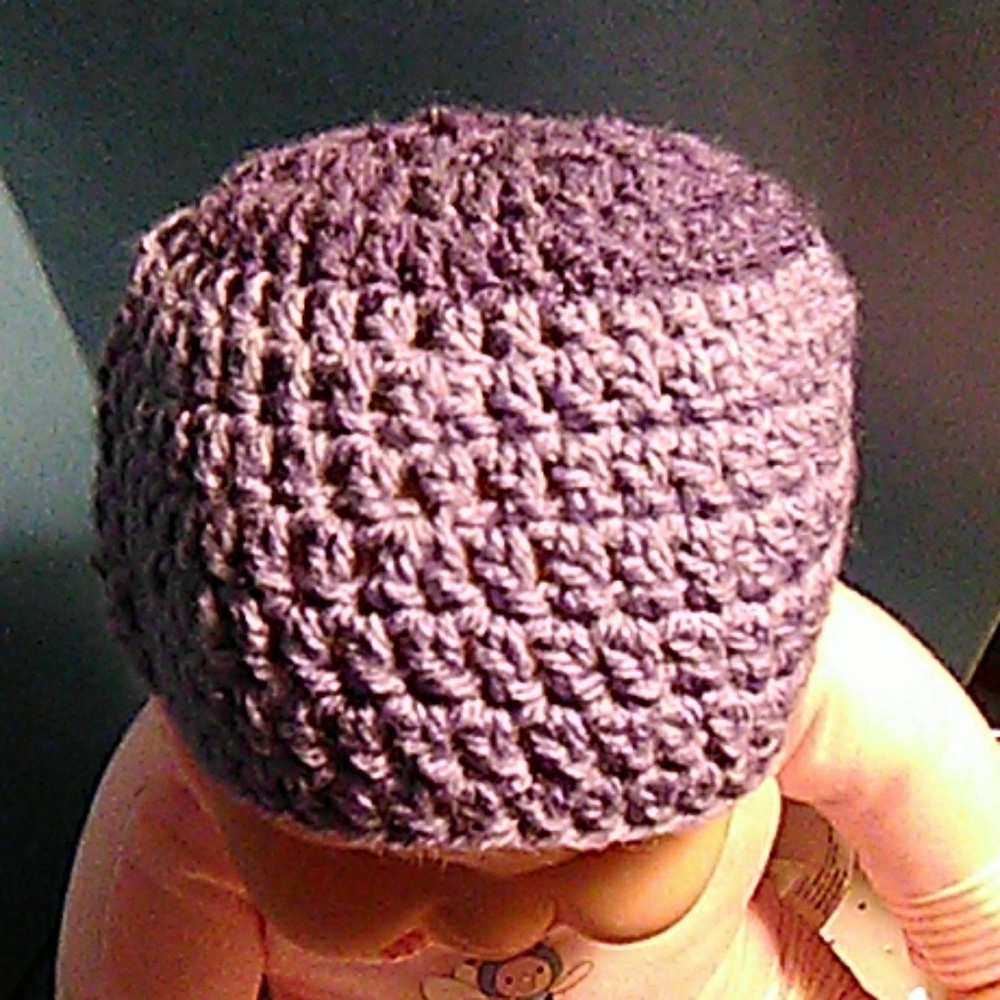 Purple Baby Beanie